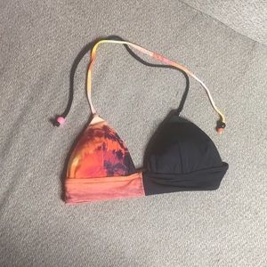 victoria’s secret bikini top with palms